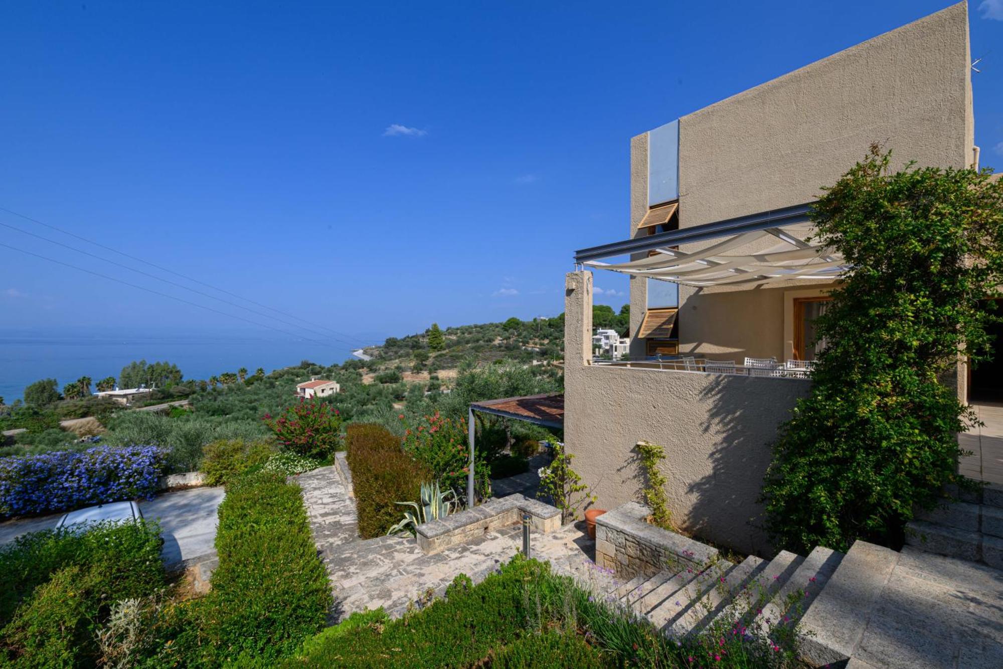 Mani Tower Villa Akrogiali Екстер'єр фото